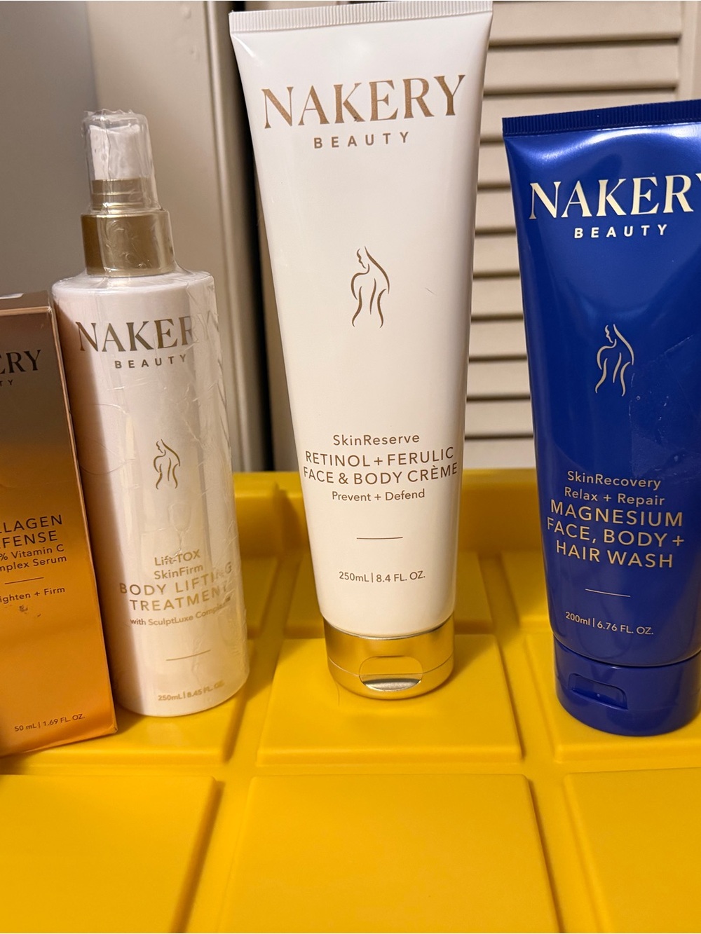 Nakery Beauty Retinol + Ferulic Face & Body Crème Bundle